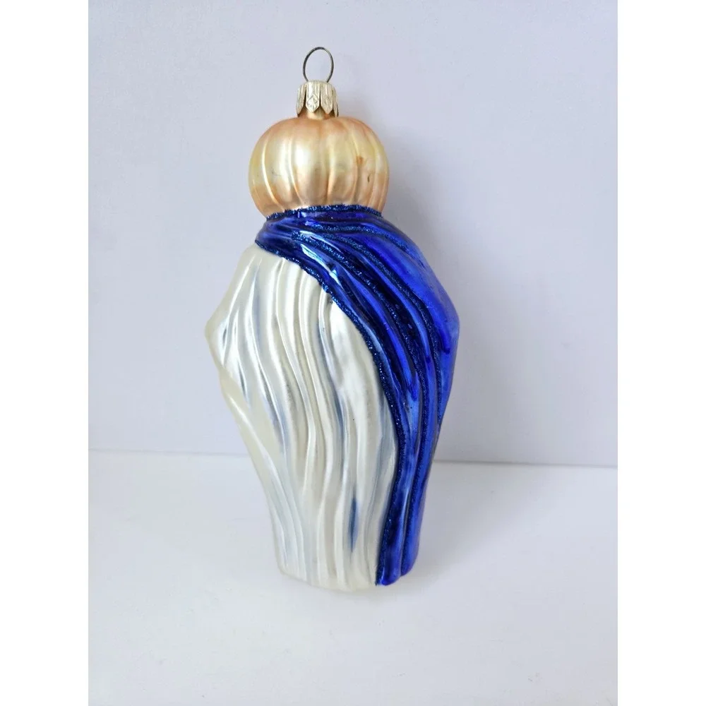 Christmas ornament glass Polonaise Poland pumpkin‎ king